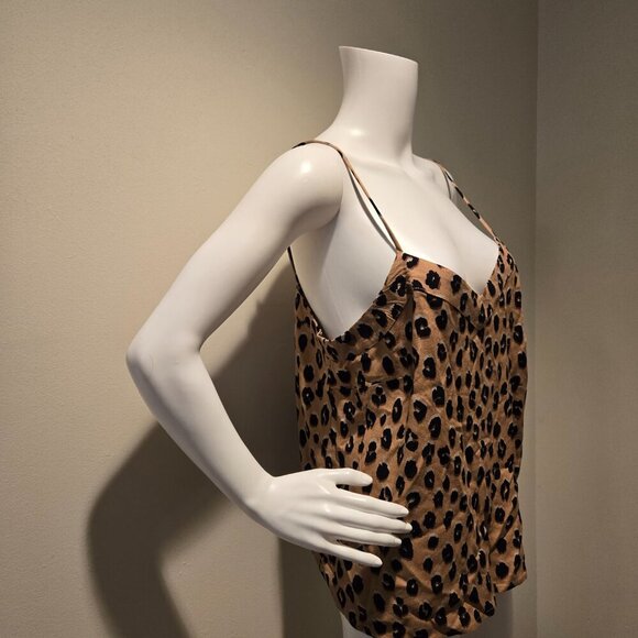 NWT A New Day Leopard Print Camisole Tank Top M - Picture 4 of 5